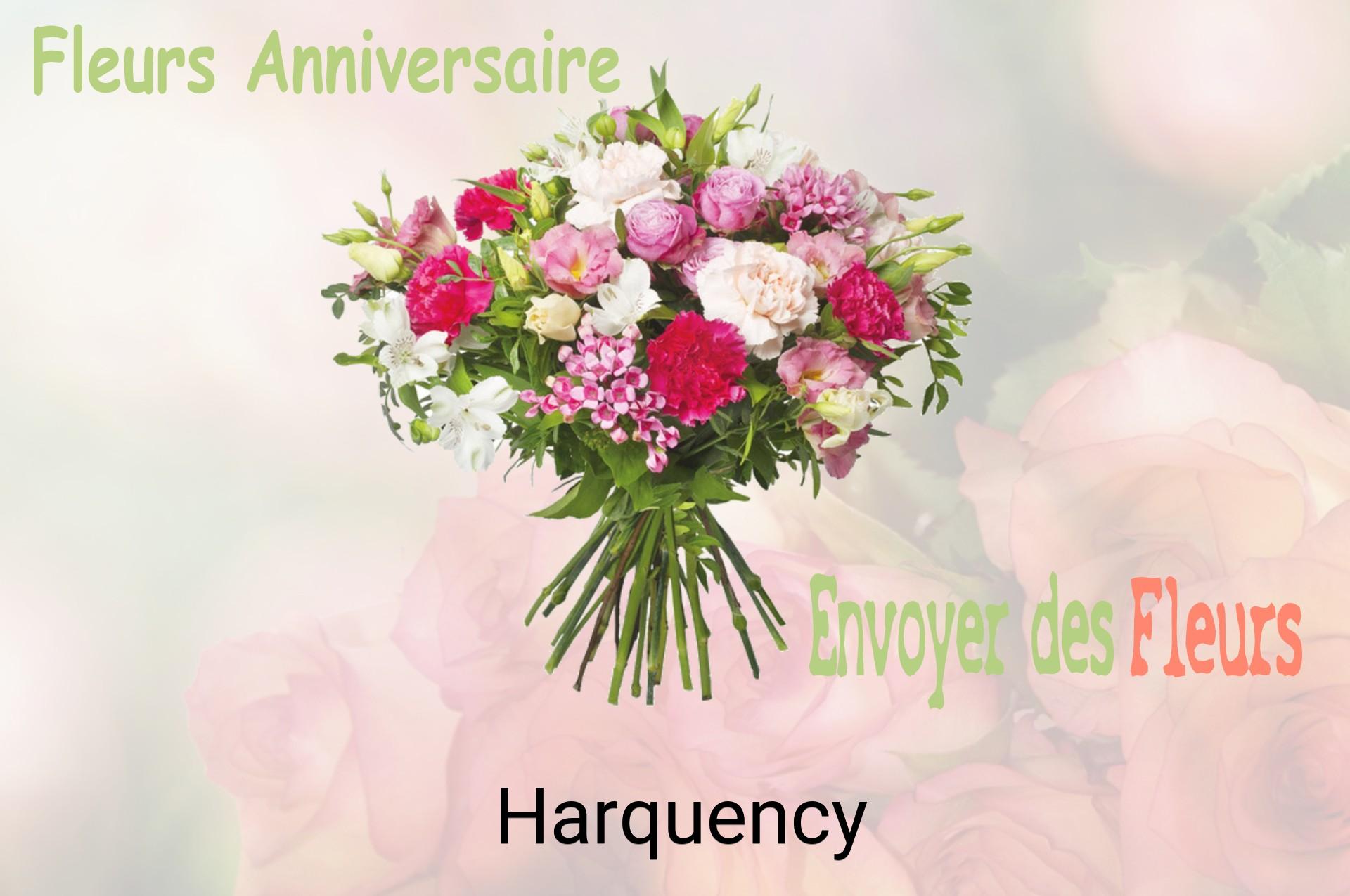 Bouquet de fleurs d’anniversaire livré à Harquency
